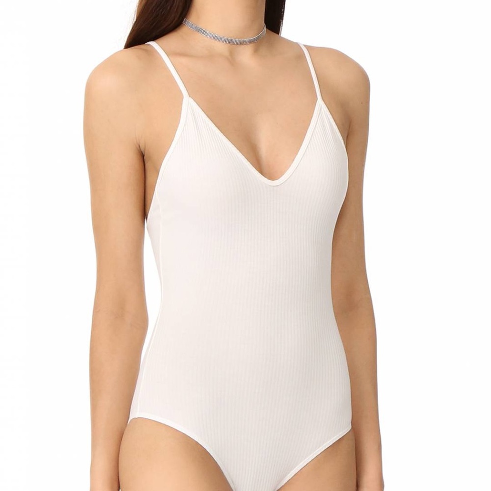 Capulet Catania Tank Bodysuit White Small NWT NEW - Picture 3 of 4